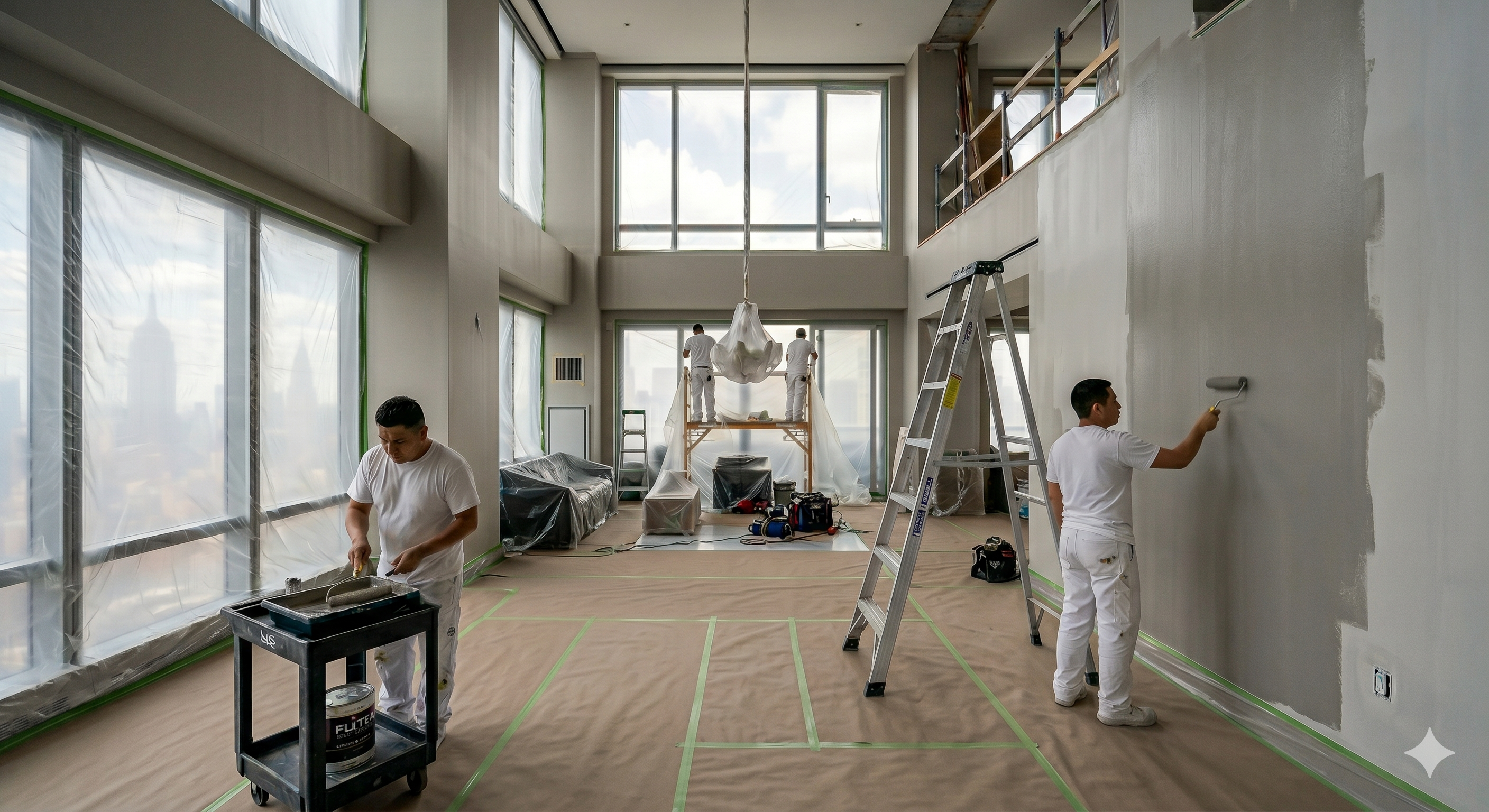 Pintura Interna Residencial em Loteamento City Boaçava