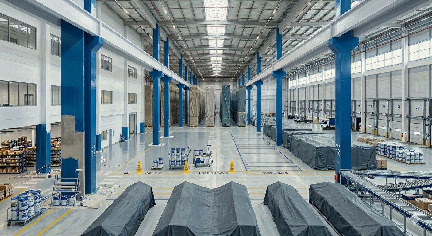 Pintura Epóxi para Piso Industrial em Loteamento City Boaçava